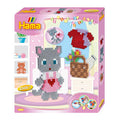 Hama iron-on beads cat dress-up set gift box – 2,500 beads