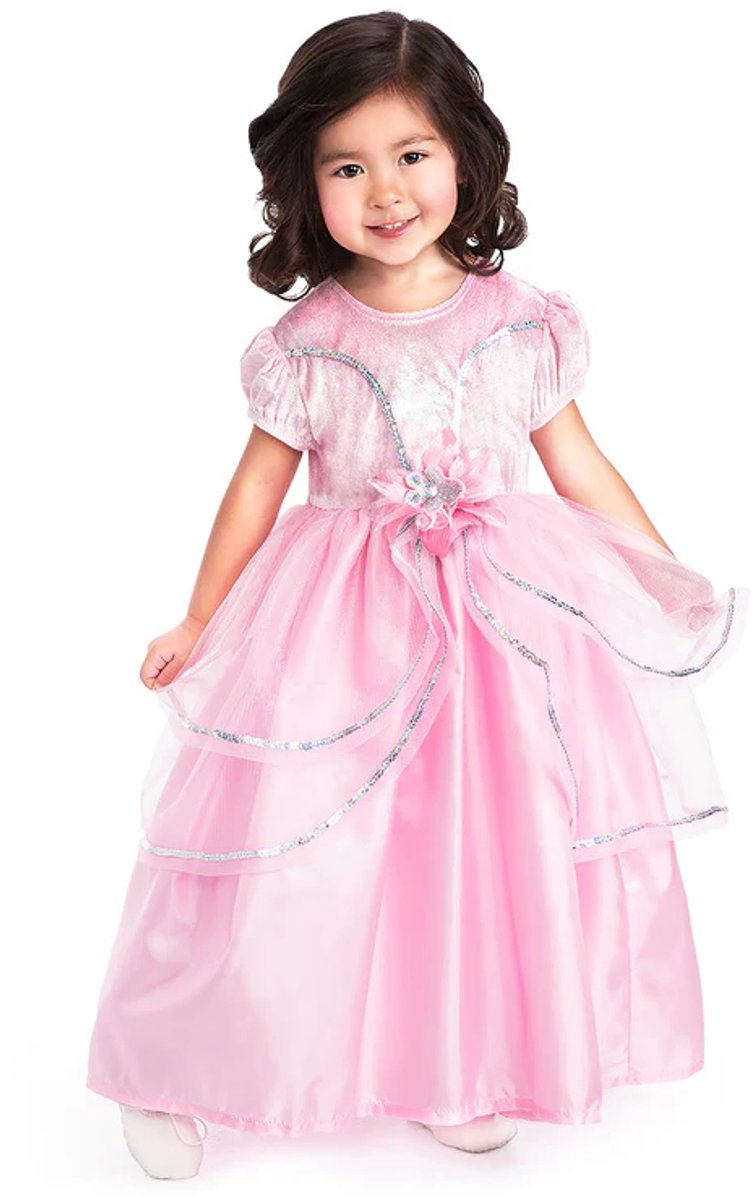 Little adventures - royal pink princess dress – size l (110-122)